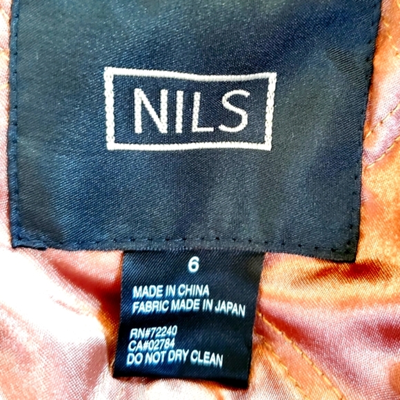 NILS Quilted Tan Winter Coat - Size 6 (EUC) - Picture 7 of 16